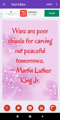 Happy MLK Day Greetings, GIF Wishes, SMS Quotes android App screenshot 4