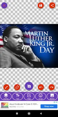 Happy MLK Day Greetings, GIF Wishes, SMS Quotes android App screenshot 6